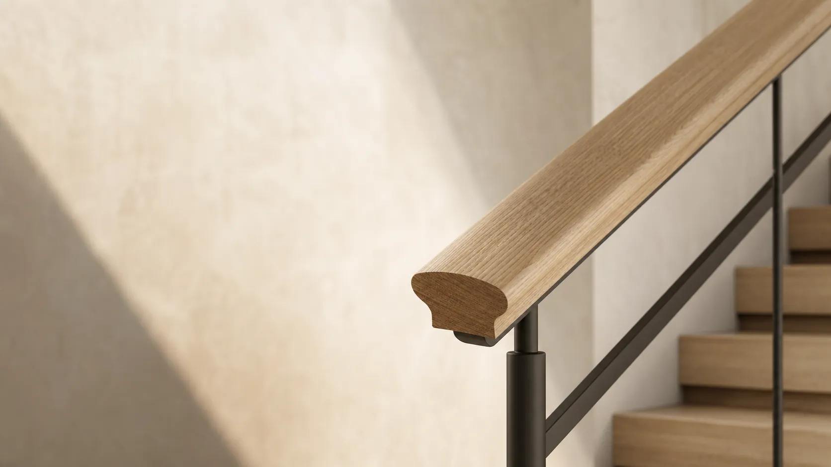 Illustrative handrail profile and technical enquiry reference