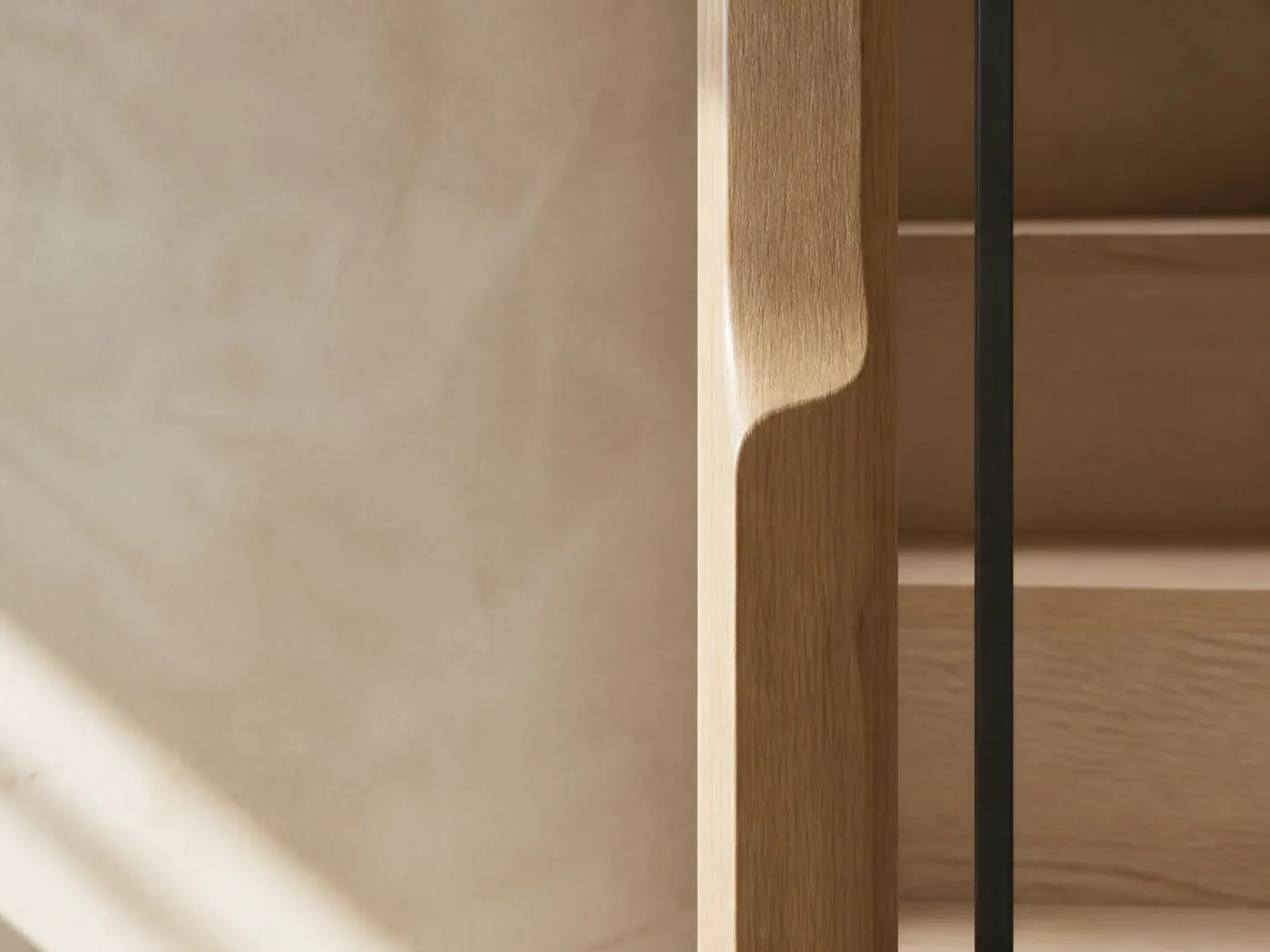 Illustrative material surface reference for a finish discussion
